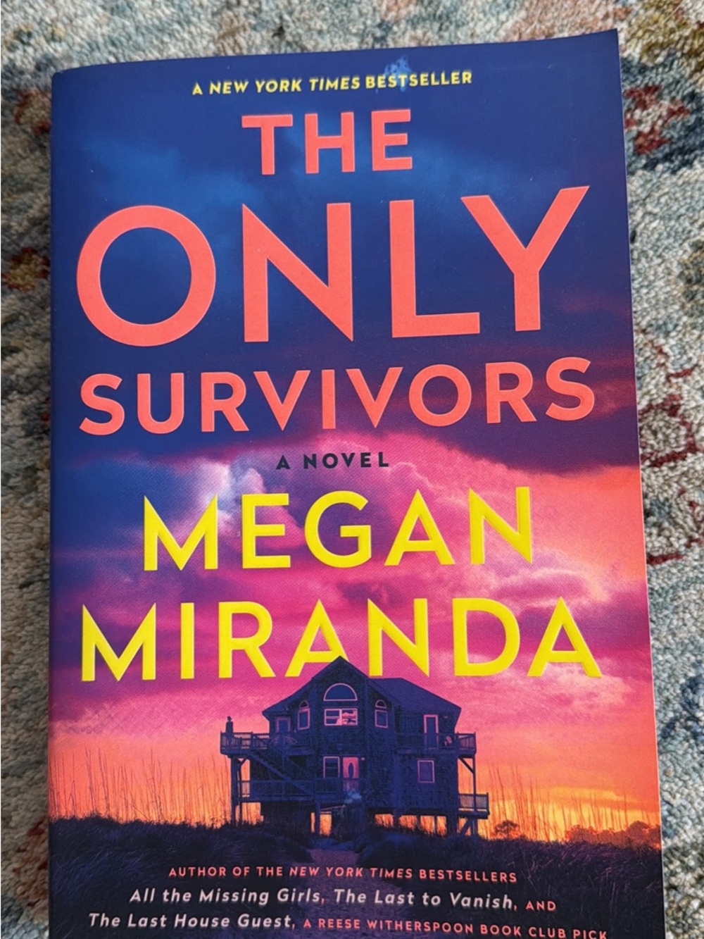 "The Only Survivors" Hardcover Book - Purple & Pink Cover